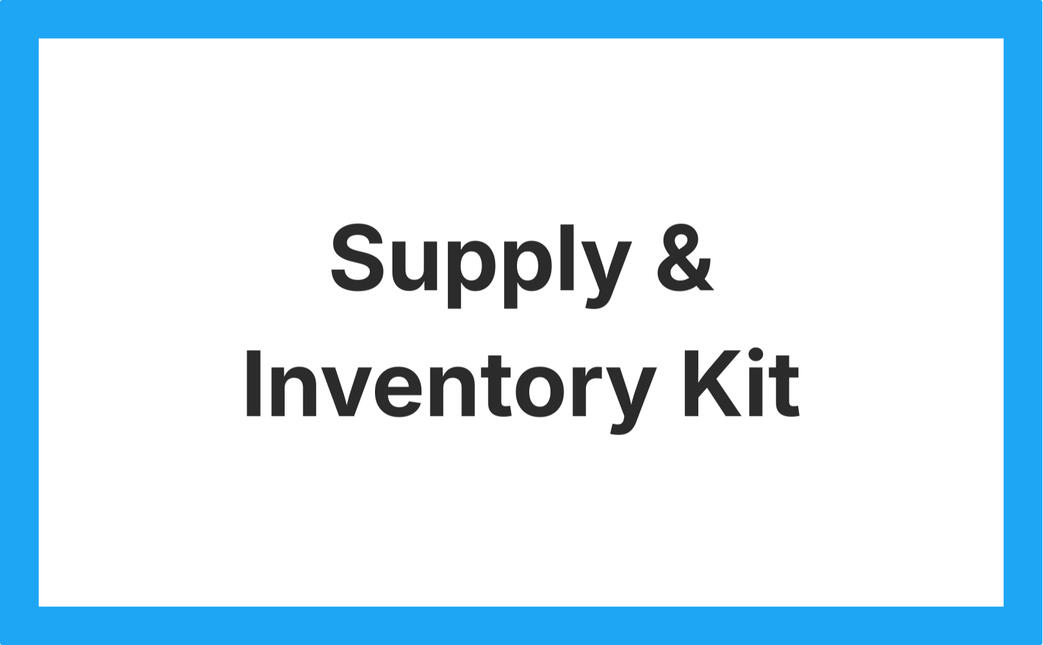 A streamlined inventory and ordering toolkit that saves time, reduces waste, and keeps your art room stocked all year. Stay organized with editable checklists, tracking sheets, and more.